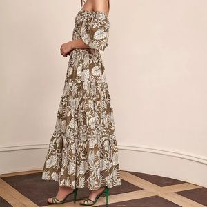 LA LIGNE MEGHAN MARKLE PYPER DRESS- GREEN M